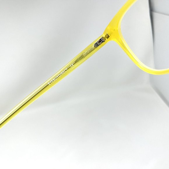 Eyebuy Direct  Kaleidoscope Glasses Square Iridescent Yellow Eyeglasses Frame - Picture 6 of 15